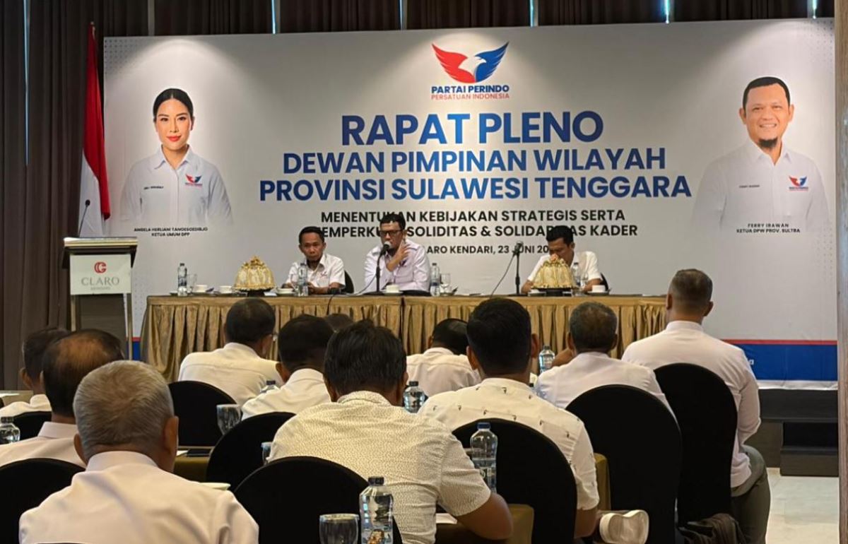Partai Perindo Konsolidasikan Kekuatan di Sultra, Bidik Kursi di Seluruh Kabupaten Kota