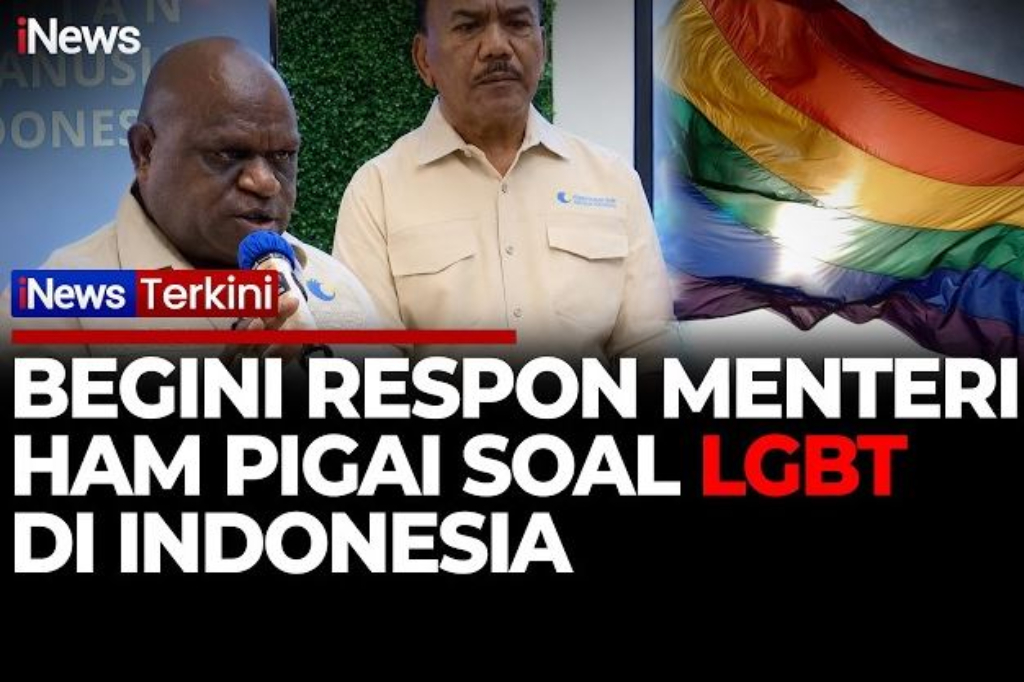 Menteri HAM Bicara LGBT di IndonesiaI: Masyarakat Belum Siap