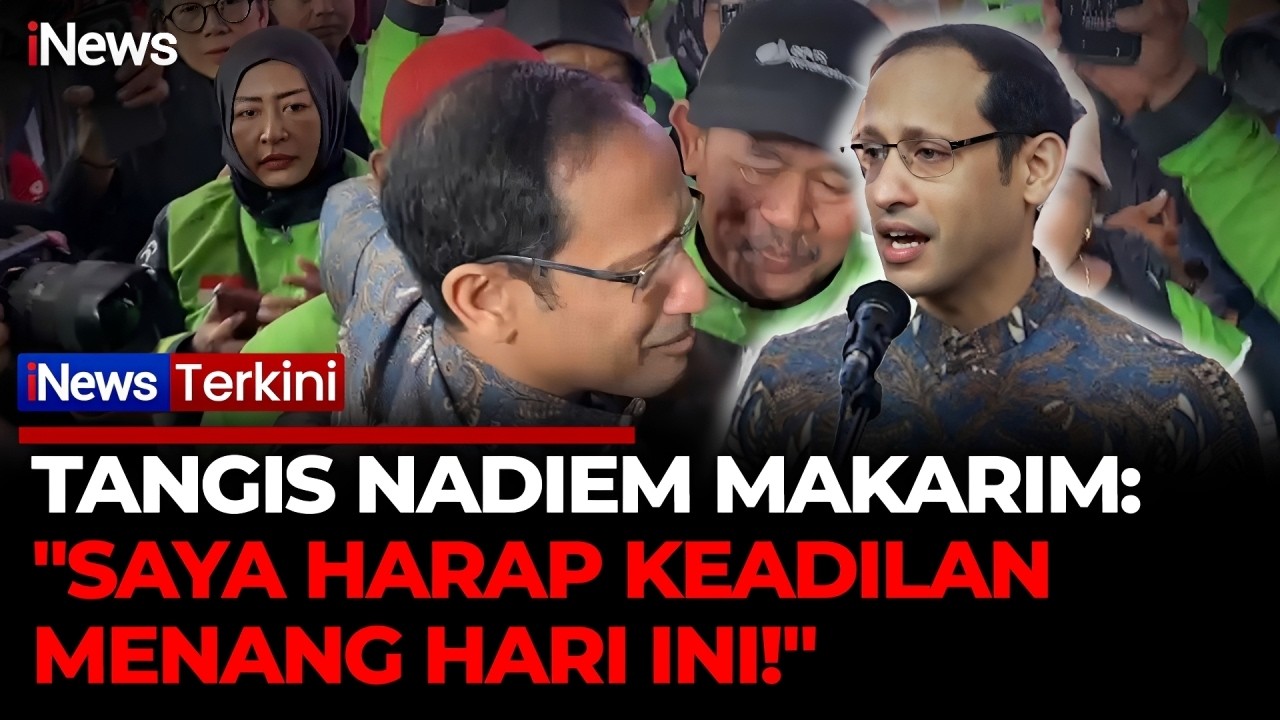 Nadiem Makarim Berharap Kebenaran Menang di Sidang Putusan Kasus Chromebook