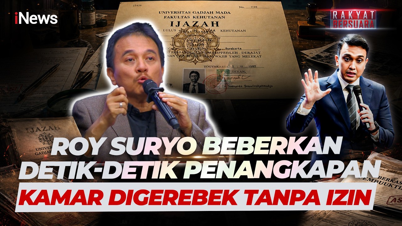 Roy Suryo Bandingkan Proses Penangkapan Dirinya Seperti Adegan Film G30S/PKI