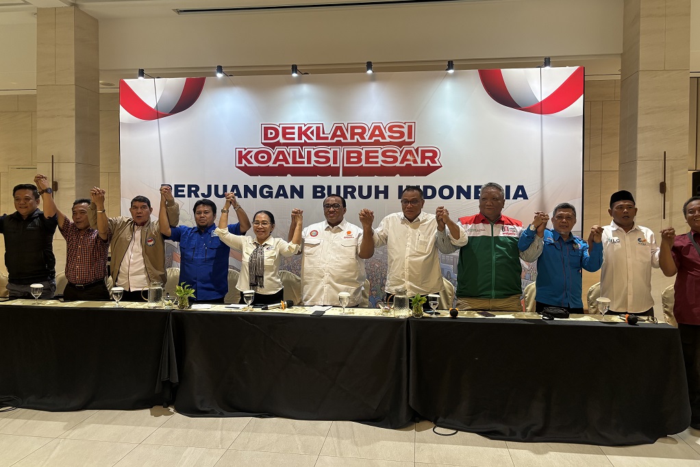 16 Konfederasi Bentuk Koalisi Besar Perjuangan Buruh, Kawal Revisi UU Ketenagakerjaan