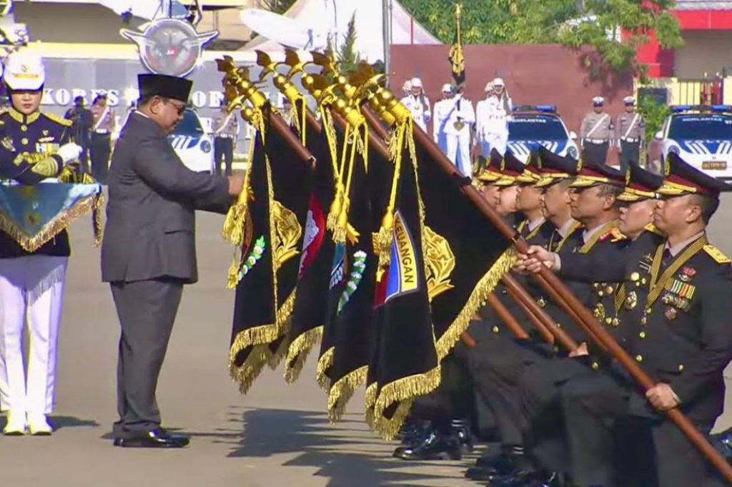 Momen HUT ke-80 Bhayangkara, Polda Riau Raih Penghargaan Nugraha Sakanti dari Presiden