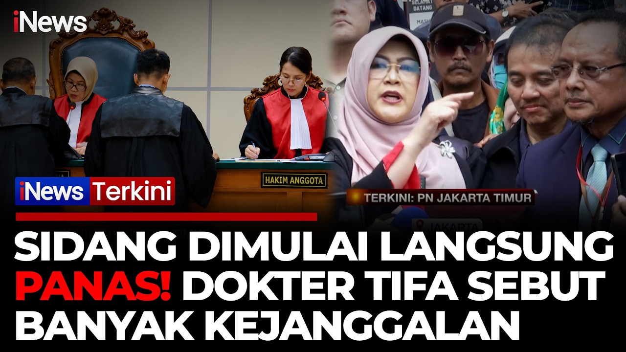 Sidang Perdana Dokter Tifa Diwarnai Protes Kuasa Hukum Soal Surat Dakwaan