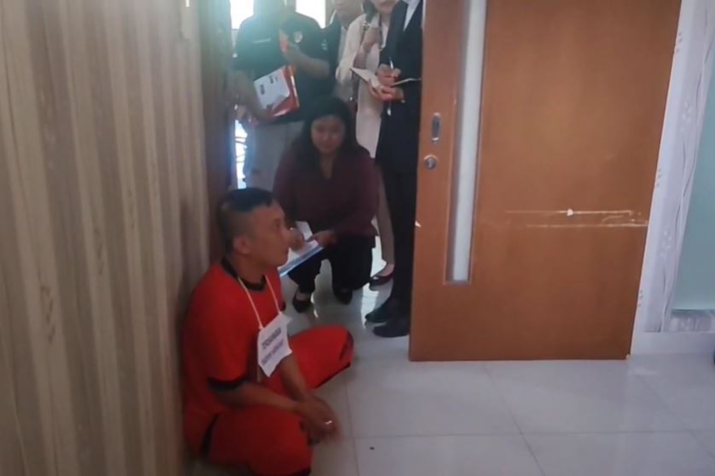 Terungkap di Rekonstruksi, Taufik Hidayat Obati Luka YTR Takut Korban Meninggal