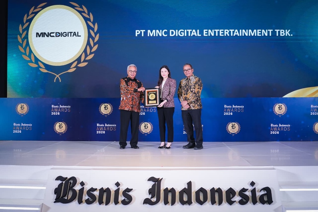 Selamat! MNC Digital Entertainment Raih Penghargaan Bisnis Indonesia Awards 2026