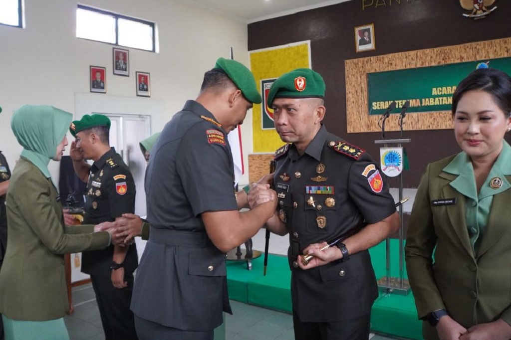 Letkol Inf Richie Fadly Jabat Dandim Temanggung, Ini Pesan Danrem Pamungkas