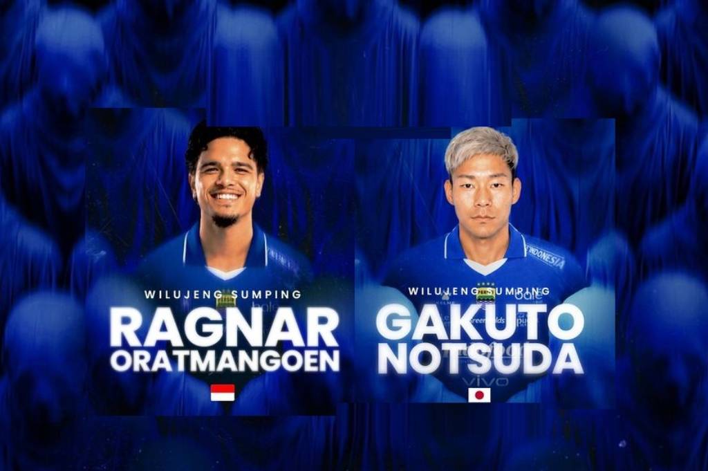 Persib Resmi Rekrut Ragnar Oratmangoen dan Gakuto Notsuda, Maung Bandung Usung Target Ambisius
