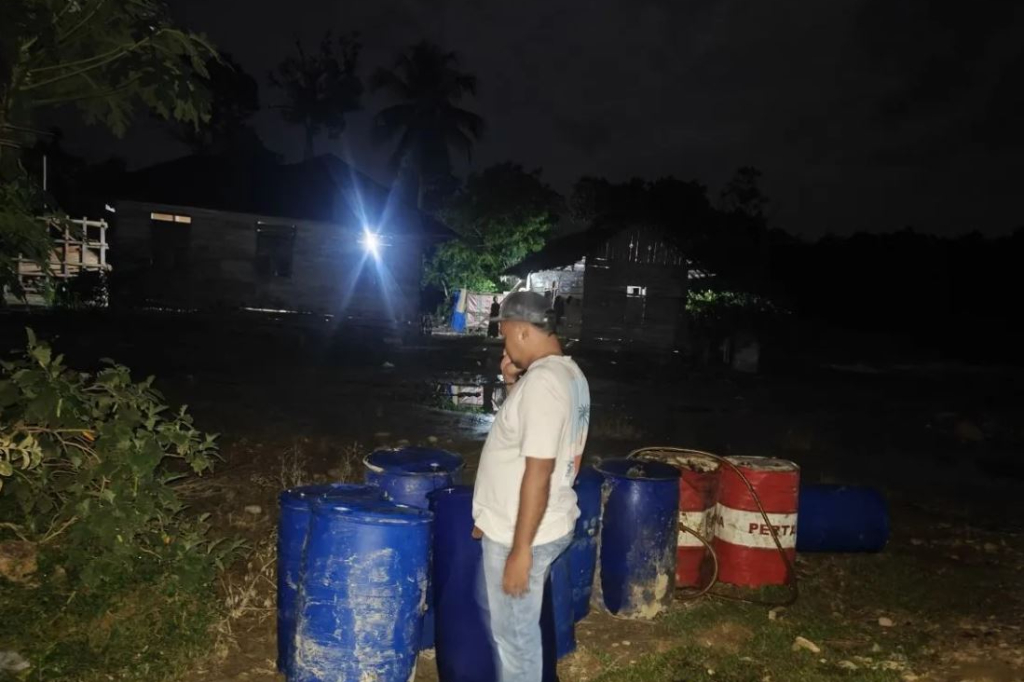 2.000 Liter BBM Subsidi Diduga Bio Solar Diamankan di Nagan Raya, Polisi Buru Pemiliknya
