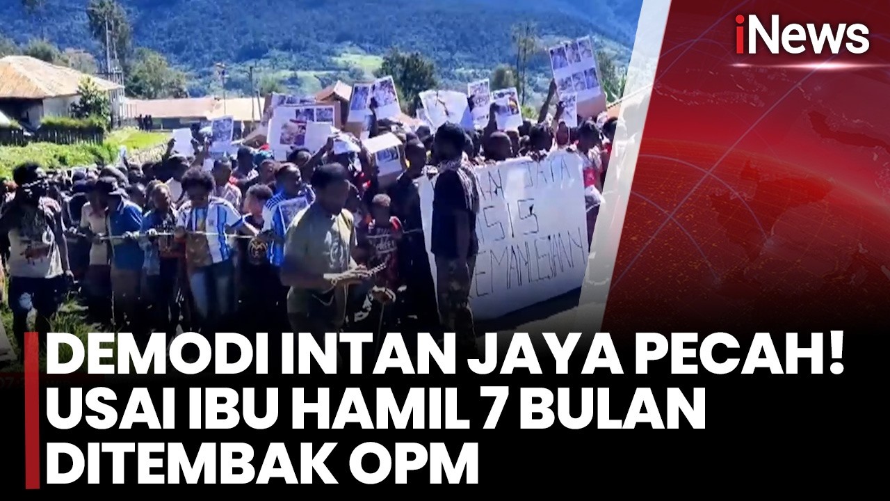 Ibu Hamil Tewas Ditembak KKB di Intan Jaya Papua Tengah