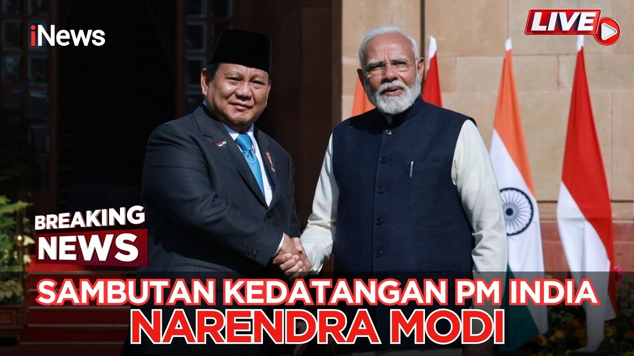 Prabowo Sambut Langsung PM India Narendra Modi di Halim, Bahas Sejumlah MoU