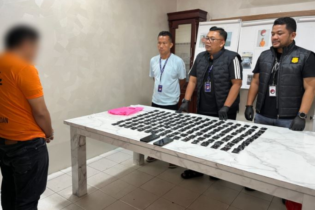 Polrestabes Medan Bongkar Narkoba Modus Vape Pod Getar, 1 Pelaku Ditangkap