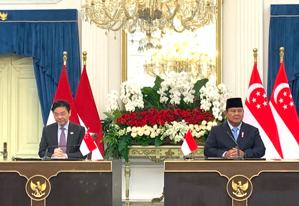 Prabowo: RI dan Singapura Sepakat Kalau Ada Salah Paham Diselesaikan sebagai Sahabat
