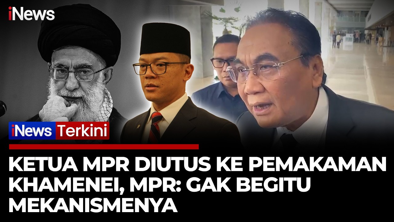 Prabowo Disebut Utus Ketua MPR dan Menlu ke Pemakaman Ali Khamenei, Bambang Pacul: Mekanismenya Bukan Begitu