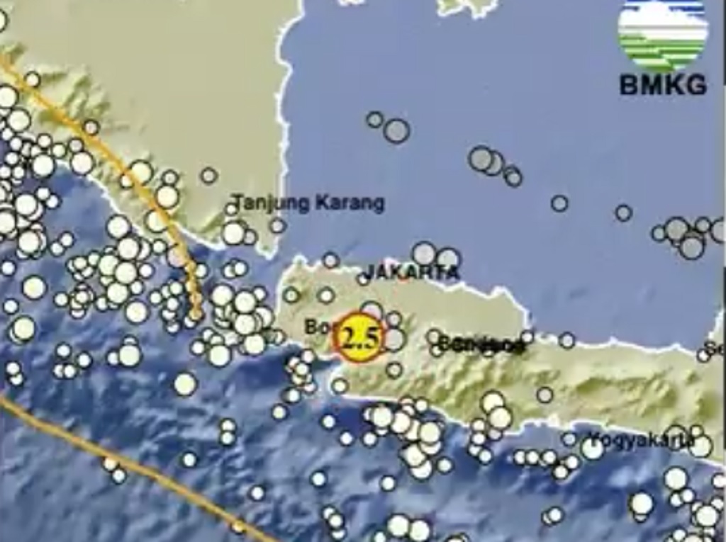 Gempa Hari Ini Berpusat di Darat Guncang Bogor, Cek Kekuatan Magnitudonya!