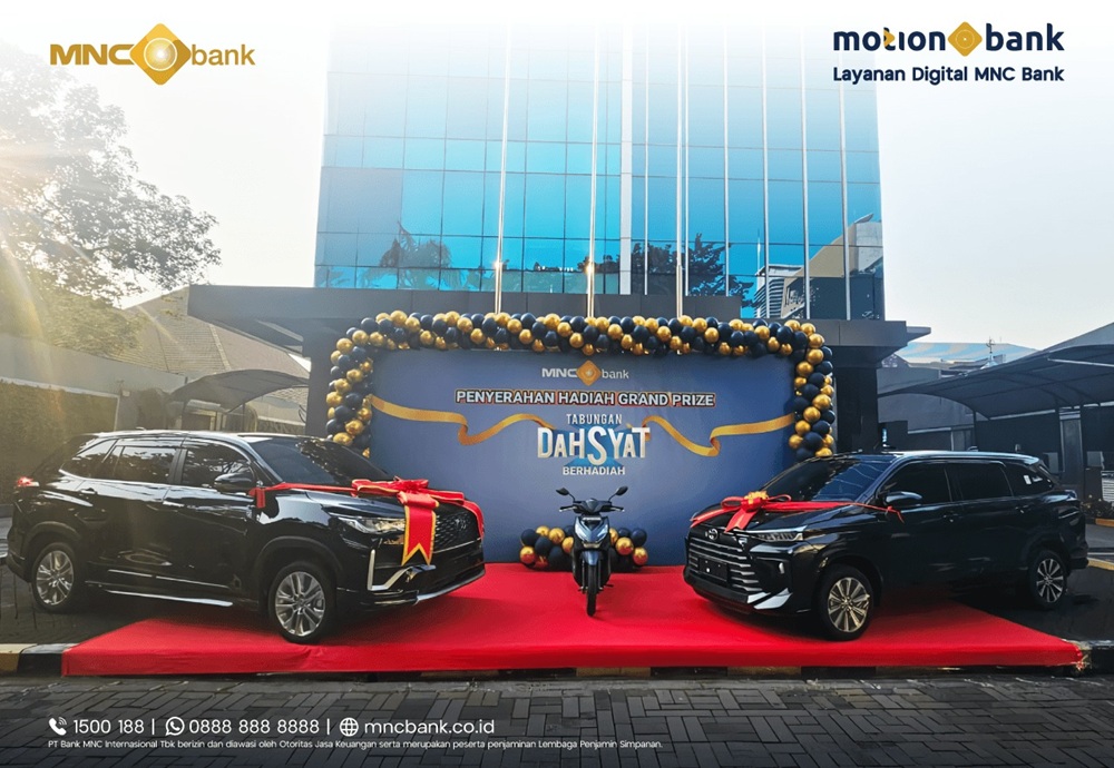 MNC Bank Serahkan Hadiah Tabungan Dahsyat Berhadiah, Nasabah Bawa Pulang Mobil hingga Uang Ratusan Juta Rupiah