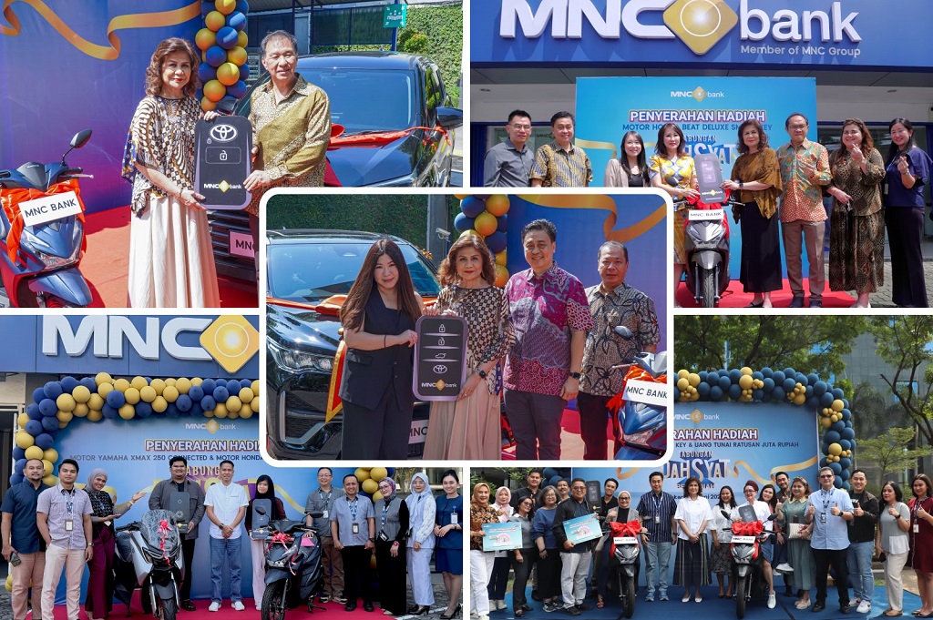 MNC Bank Serahkan Hadiah Tabungan Dahsyat Berhadiah: Mobil, Motor dan Uang Ratusan Juta Rupiah di 8 Kota Besar