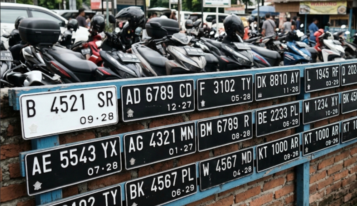 Mengenal Kode Pelat Nomor Kendaraan Seluruh Indonesia dari A sampai Z, Ada yang 2 Huruf