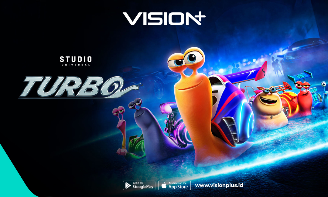 Link Nonton Film Turbo hingga Sinopsis Film Animasi Siput Super Cepat di VISION+