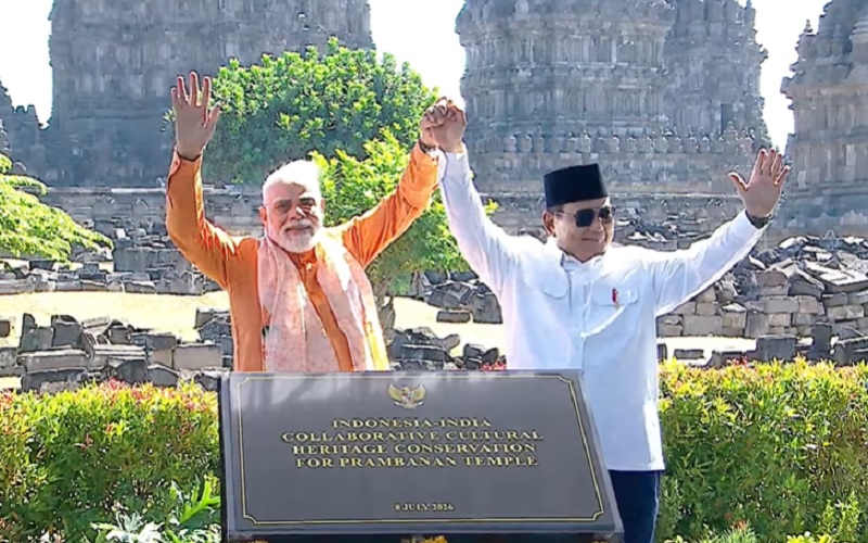 Konservasi Candi Prambanan Ditargetkan Rampung Sebelum 2029, PM Modi Janji bakal Resmikan