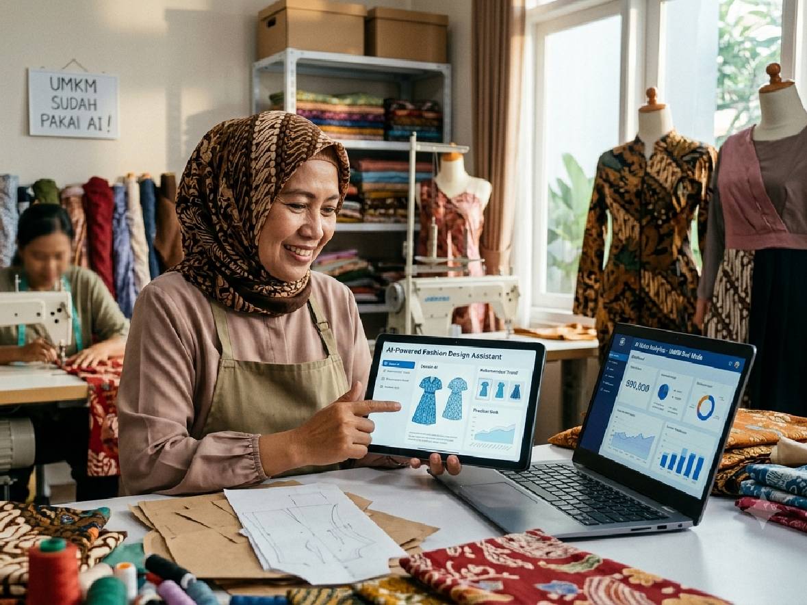 AI Mulai Dimanfaatkan Ribuan UMKM Indonesia, Hasilnya Jadi Dasar Penyusunan Kebijakan!