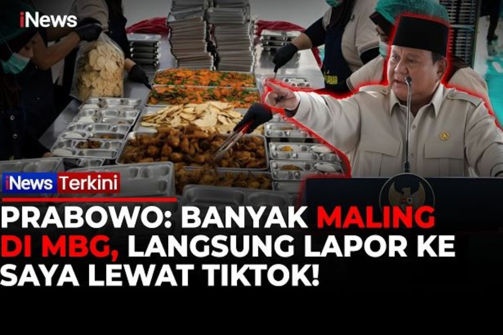 Prabowo Ungkap Ada Penyusup di Program MBG, Kepala Daerah Diminta Turun Tangan