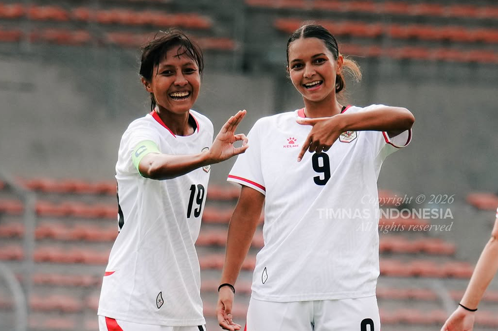 Timnas Putri Indonesia Bungkam Timor Leste 2-0 di Piala AFF Wanita 2026 