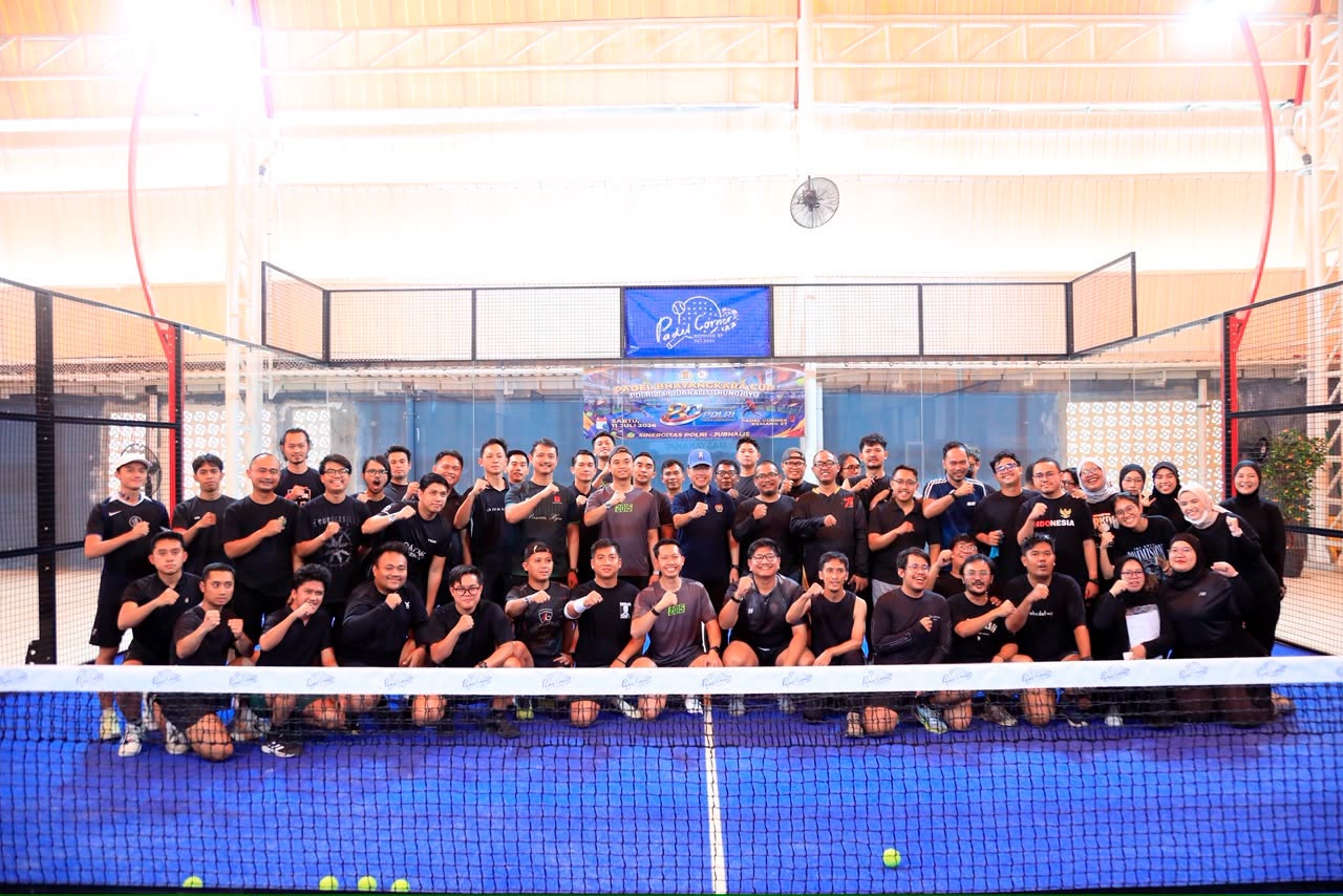 Resmi Dibuka! Padel Bhayangkara Cup 2026 Satukan Polri dan Insan Pers di Lapangan