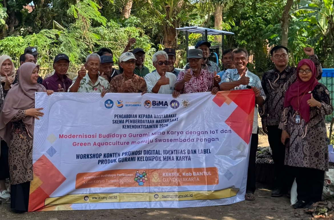 Gandeng UGM dan UNY, Pembudi Daya Gurami di Bantul Kini Pakai Teknologi IoT dan Akuaponik