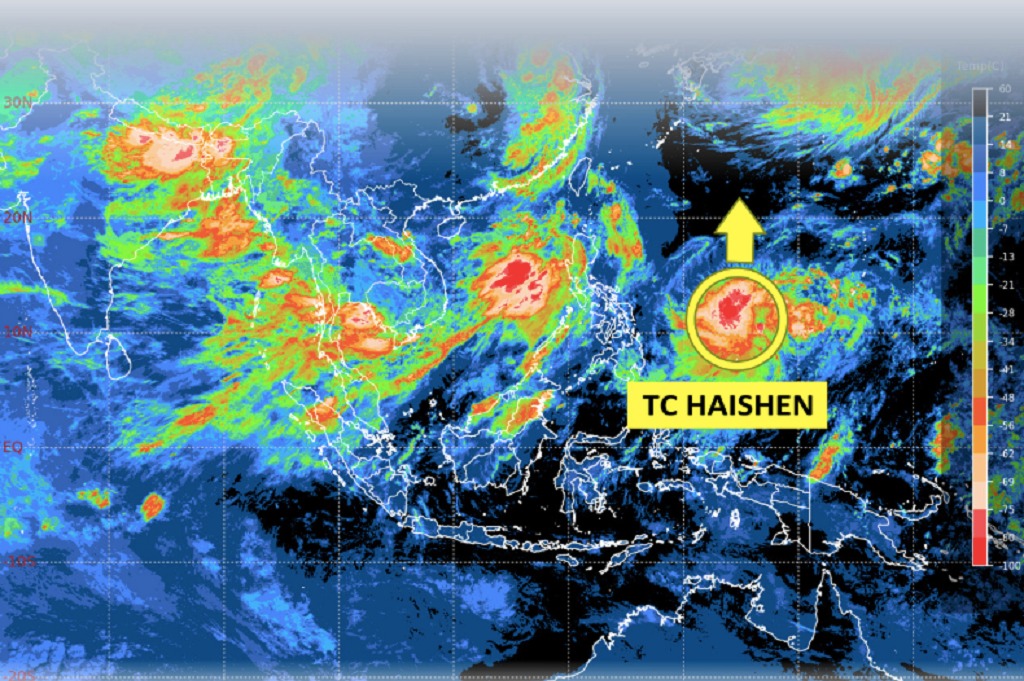 Siklon Tropis Haishen Mengintai di Utara Papua, Ini Dampaknya bagi Cuaca Indonesia