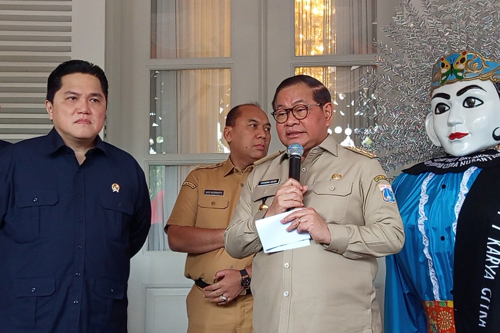 Pramono Pamer Komitmen Pembinaan Pemuda di Jakarta ke Erick Thohir: Ada KJP hingga LPDP