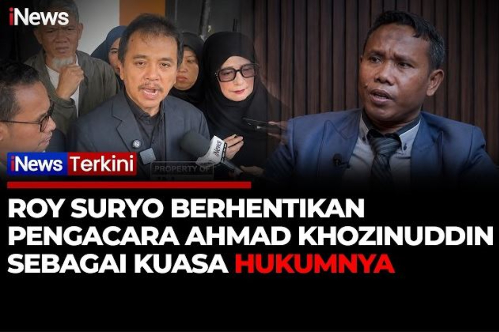 Roy Suryo Cabut Kuasa Hukum Ahmad Khozinuddin: Jangan Lagi Atas Namakan Saya!