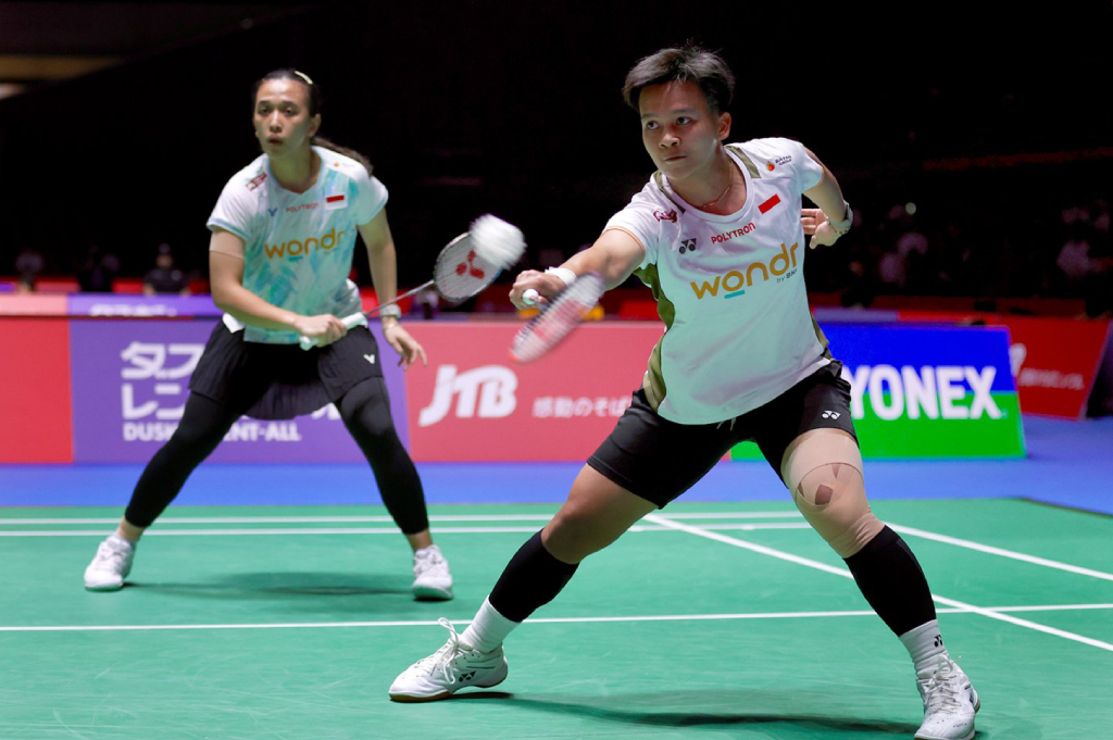 Sempat Tertinggal 6-11, Ana/Trias Comeback Hancurkan Wakil Taiwan di Japan Open 2026