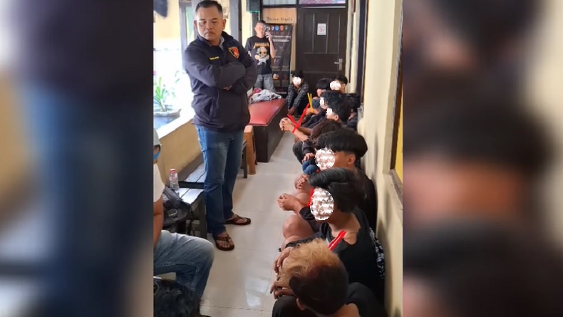 15 Pelaku Pengeroyokan dan Pencurian Motor di Bandung Ditangkap, 6 Jadi Tersangka