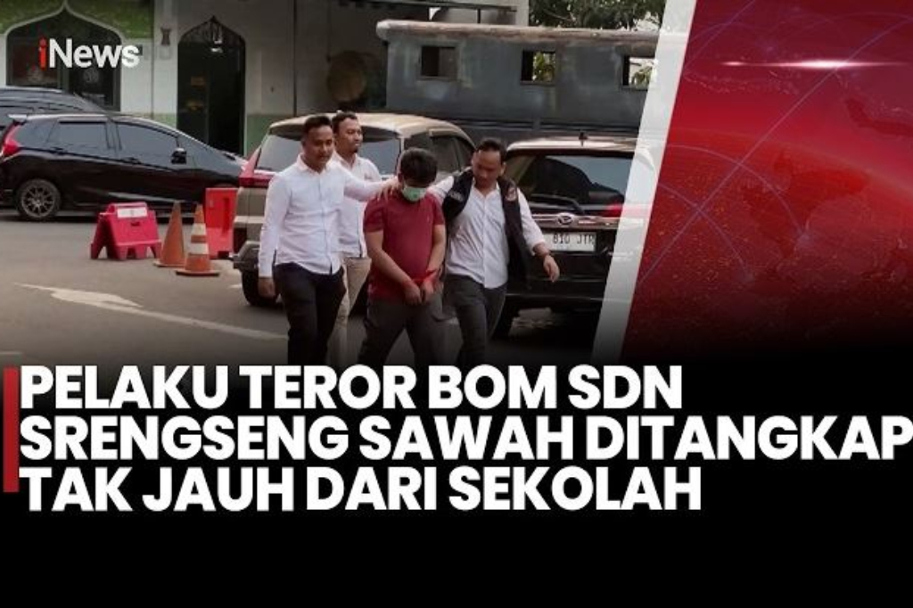 Detik-Detik Penangkapan Pelaku Teror Bom SDN Srengseng Sawah, Apa Motifnya?