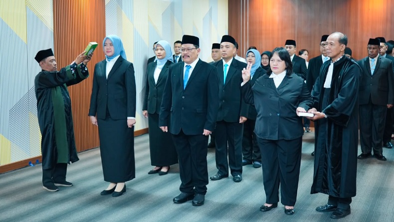 Lantik Pejabat Baru, Sekretaris BNPP Ingatkan Filosofi Teori Tenda