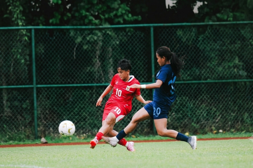 Gol Sheva Imut Belum Cukup, Timnas Putri Indonesia Ditahan Kamboja 1-1 di Piala AFF 2026