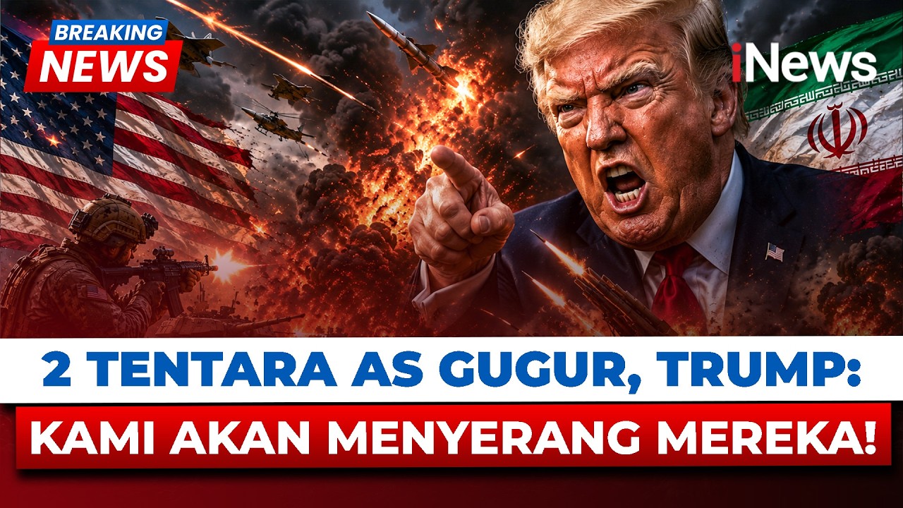 Iran Serang Balik AS! 2 Tentara Amerika Gugur, Trump Ancam Balas Bertubi-tubi