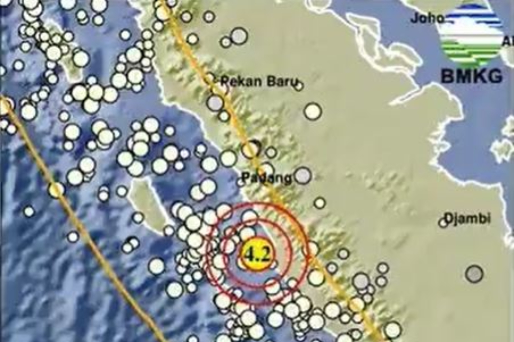 Gempa Terkini Magnitudo 4,2 Guncang Mukomuko Bengkulu