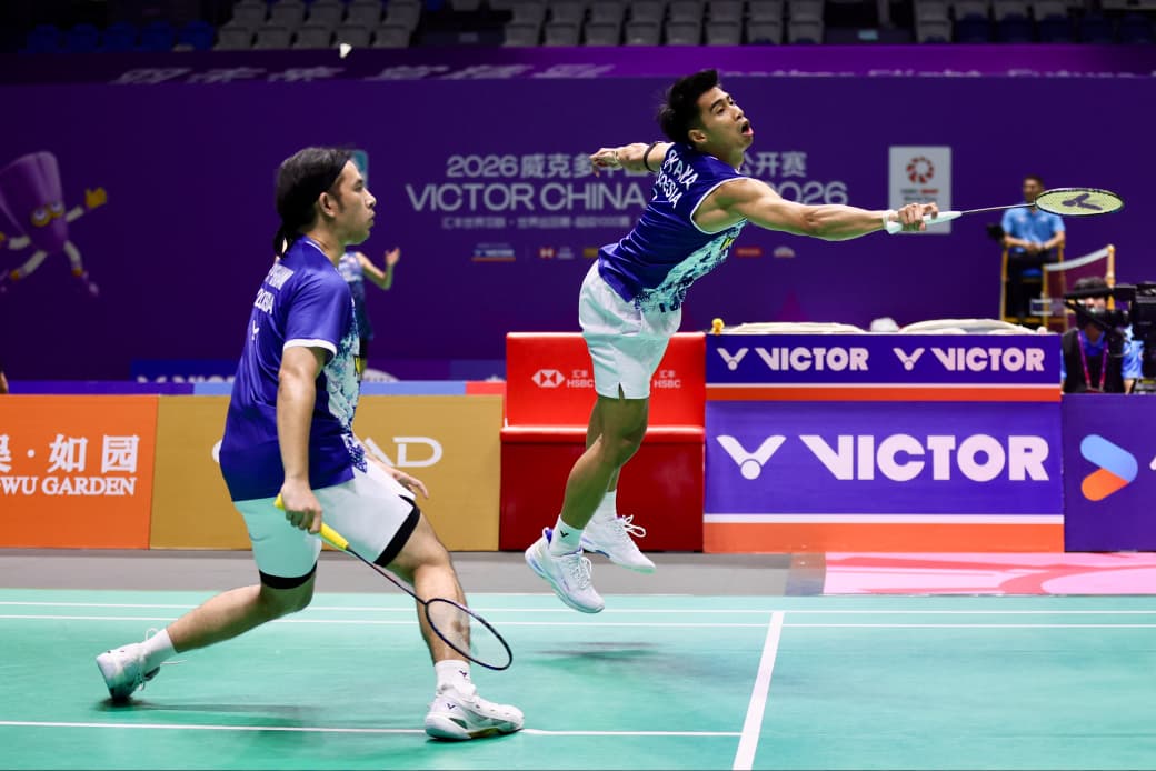 Tahan Sakit di Punggung, Reza Tetap Antar Sabar Menang di China Open 2026