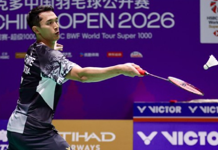 Sempat Kewalahan, Jonatan Christie Bangkit dan ke 16 Besar China Open 2026