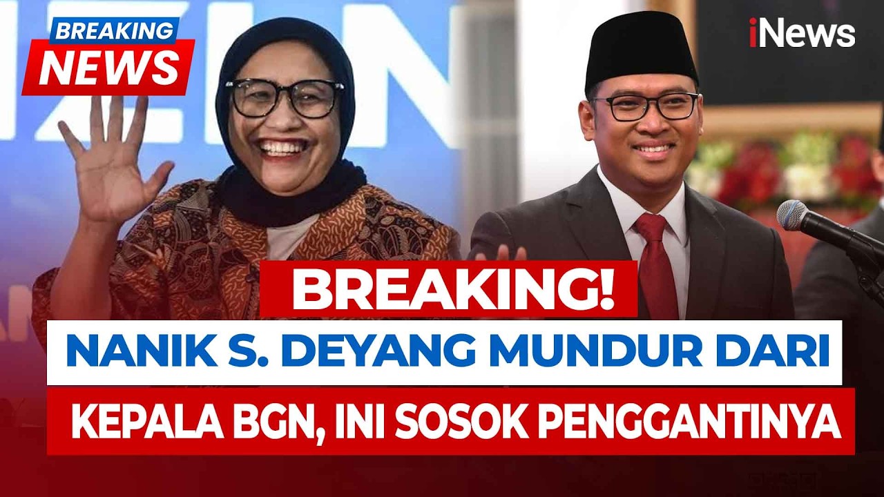 Kepala BGN Nanik S Deyang Mengundurkan Diri, Prabowo Langsung Tunjuk Sudaryono