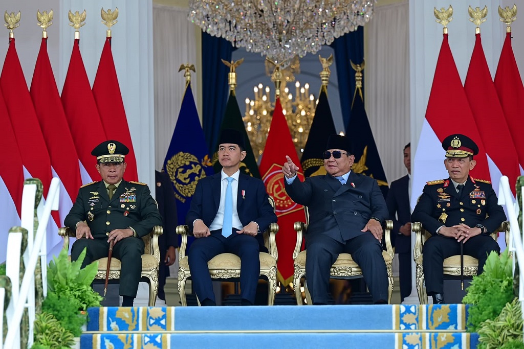 Prabowo: TNI-Polri Institusi Vital Kelangsungan Hidup Negara