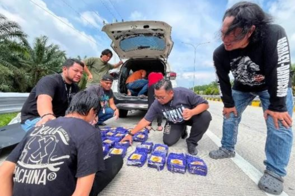 Polisi Tangkap Kurir Narkoba Bawa Sabu 24 Kg, Sempat Kejar-kejaran 12 Km di Tol Kisaran