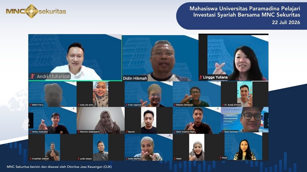Mahasiswa Universitas Paramadina Pelajari Investasi Syariah Bersama MNC Sekuritas