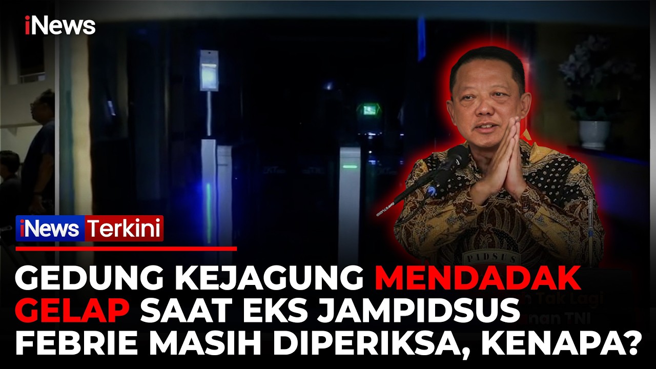 Detik-Detik Lampu di Gedung Kejagung Mendadak Padam saat Eks Jampidsus Diperiksa, Ada Apa?