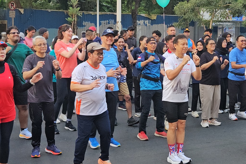 Pramono Tinjau CFD Rasuna Said Bareng Menkes, Senang Animo Warga Tinggi