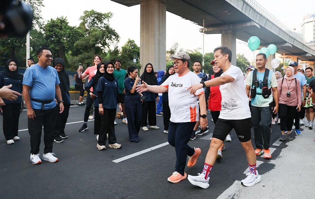 CFD Rasuna Said Terus Diminati Warga, Pramono: Trotoar Sudah Jauh Lebih Rapi