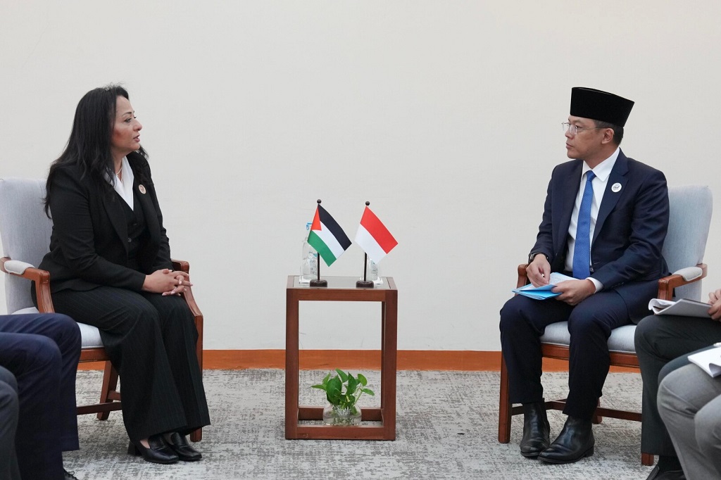 Menlu Sugiono Bertemu Menteri Palestina, Tegaskan RI bakal Terus Kirim Bantuan ke Gaza