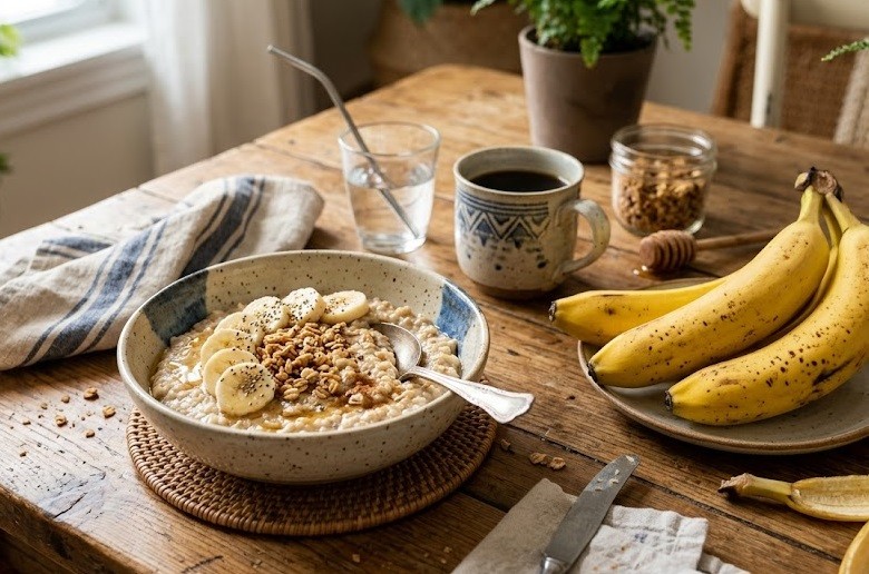 Pisang atau Oatmeal? Ini Makanan Terbaik Sebelum Olahraga