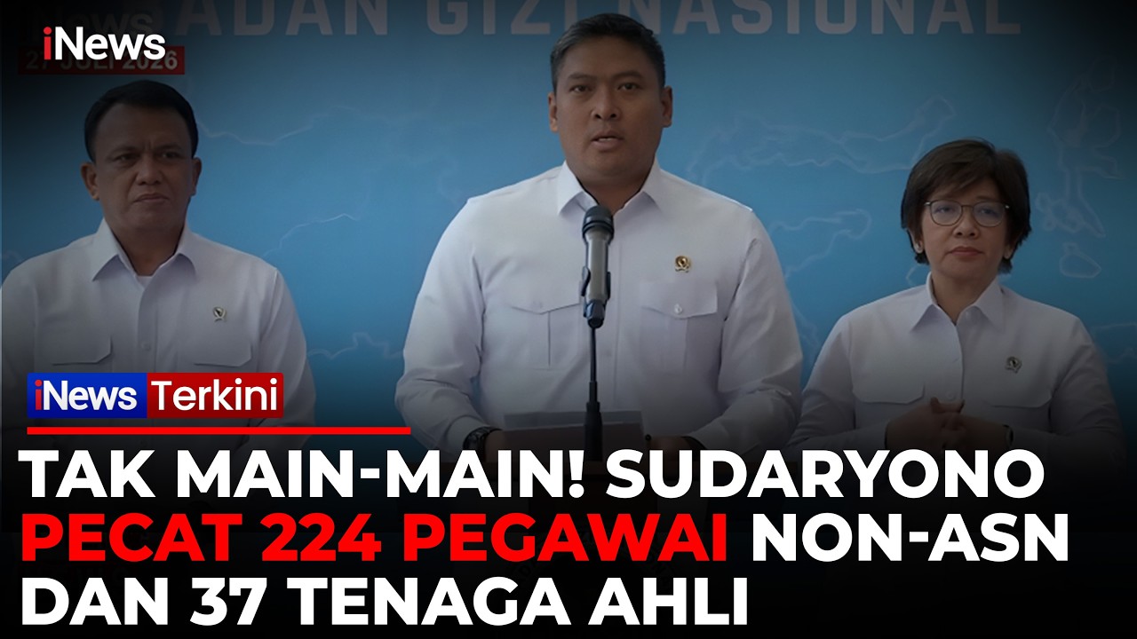 Kepala BGN Pecat 261 Pegawai Non-ASN dan Tenaga Ahli Bermasalah